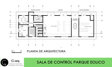 Sala de Control Parque Eólico